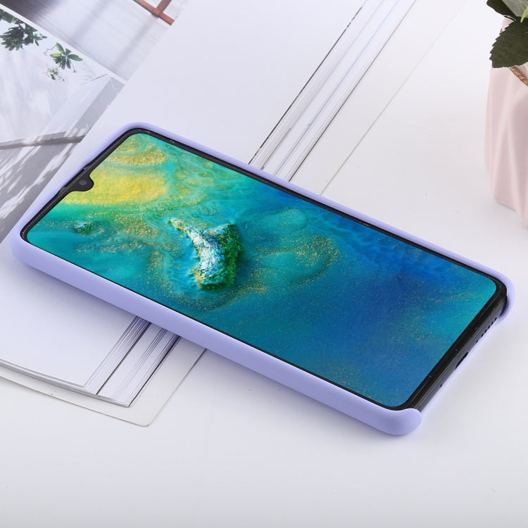 Solid Color Liquid Silicone Shockproof Case for Huawei Mate 20