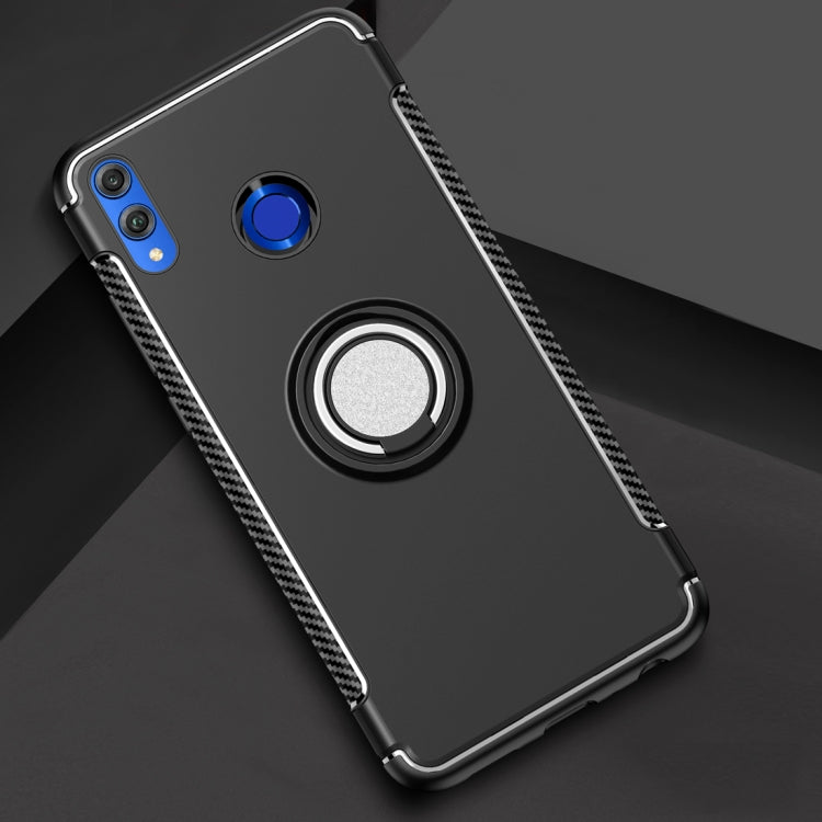 Magnetic 360 Degree Rotation Ring Holder Armor Protective Case for Huawei Honor 8X