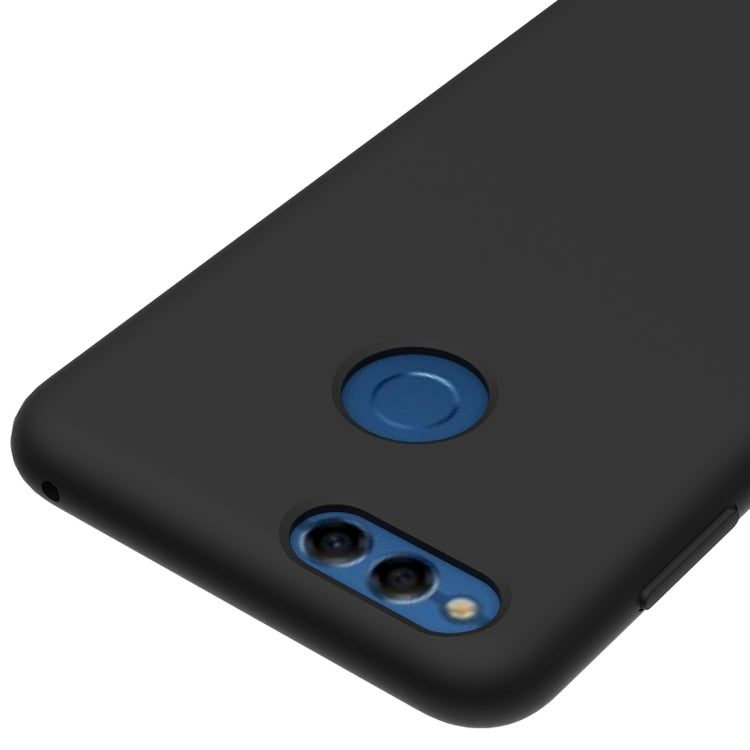 Solid Color Liquid Silicone Dropproof Protective Case for Huawei Honor 7X