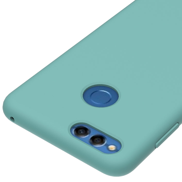 Solid Color Liquid Silicone Dropproof Protective Case for Huawei Honor 7X