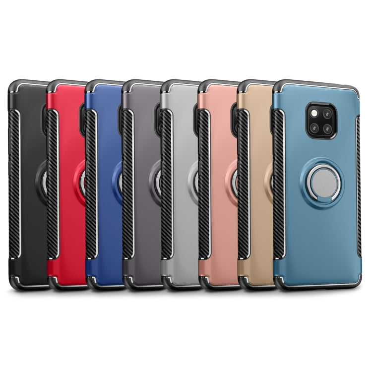 Magnetic 360 Degree Rotation Ring Holder Armor Protective Case for Huawei Mate 20 Pro