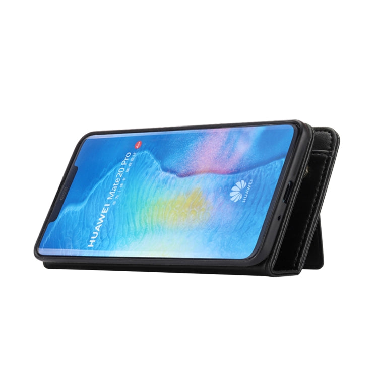 Horizontal Flip Leather Case for Huawei Mate 20 Pro, with Card Slots & Arc Holder & Wallet & Photo Frame