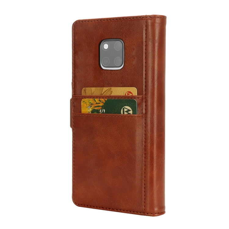 Horizontal Flip Leather Case for Huawei Mate 20 Pro, with Card Slots & Arc Holder & Wallet & Photo Frame