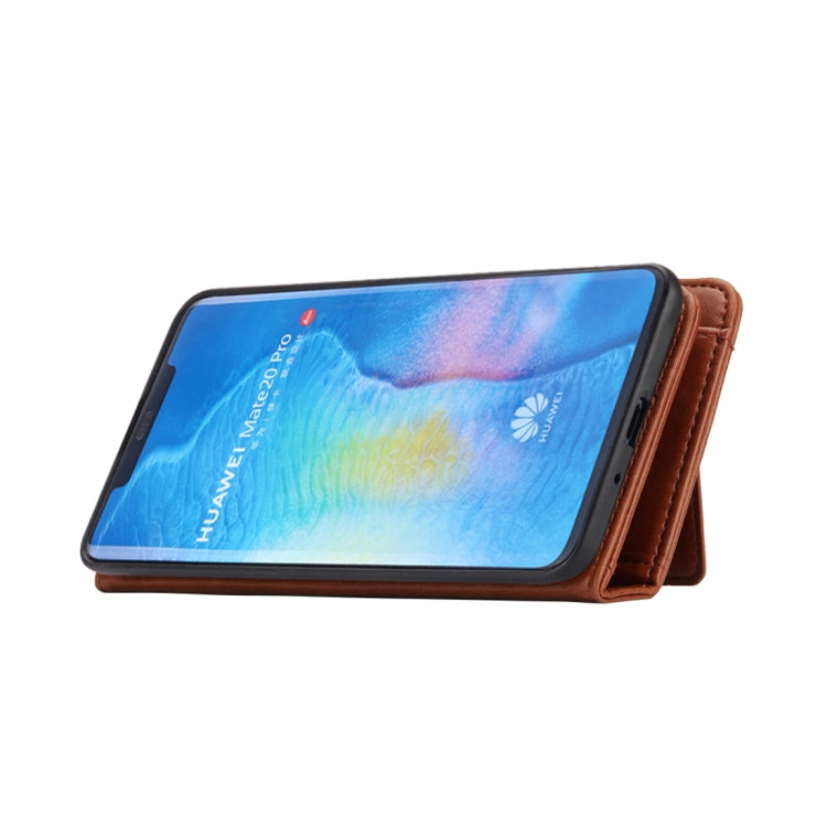 Horizontal Flip Leather Case for Huawei Mate 20 Pro, with Card Slots & Arc Holder & Wallet & Photo Frame