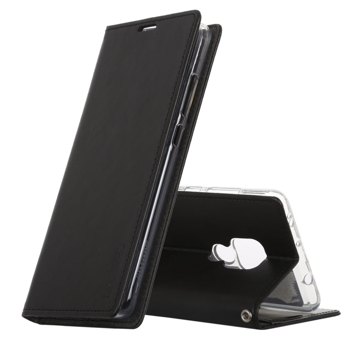 GOOSPERY BLUE MOON FLIP Crazy Horse Texture Horizontal Flip Leather Case for Huawei Mate 20, with Holder & Card Slots & Wallet