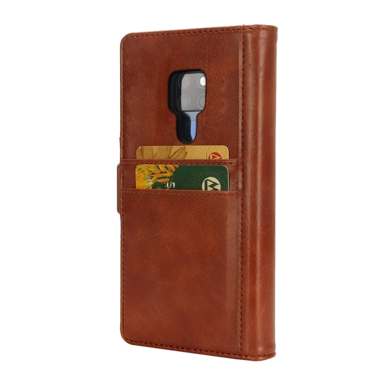 Horizontal Flip Leather Case for Huawei Mate 20, with Card Slots & Arc Holder & Wallet & Photo Frame