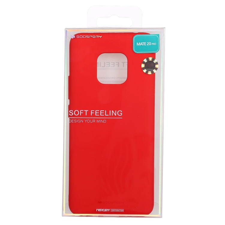 GOOSPERY SOFT FEELING Solid Color Dropproof TPU Protective Case for Huawei Mate 20 Pro