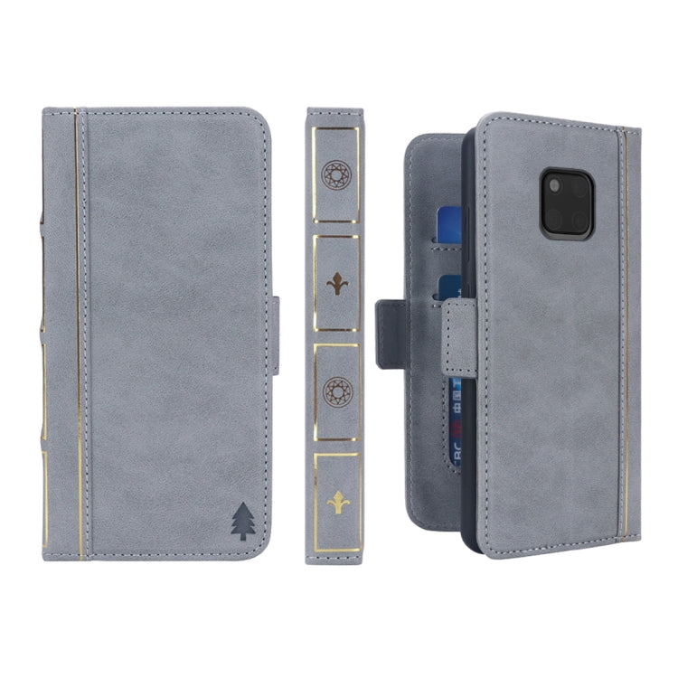 Book Style Business Horizontal Flip Leather Case for Huawei Mate 20 Pro, with Card Slots & Photo Frame & Holder & Wallet