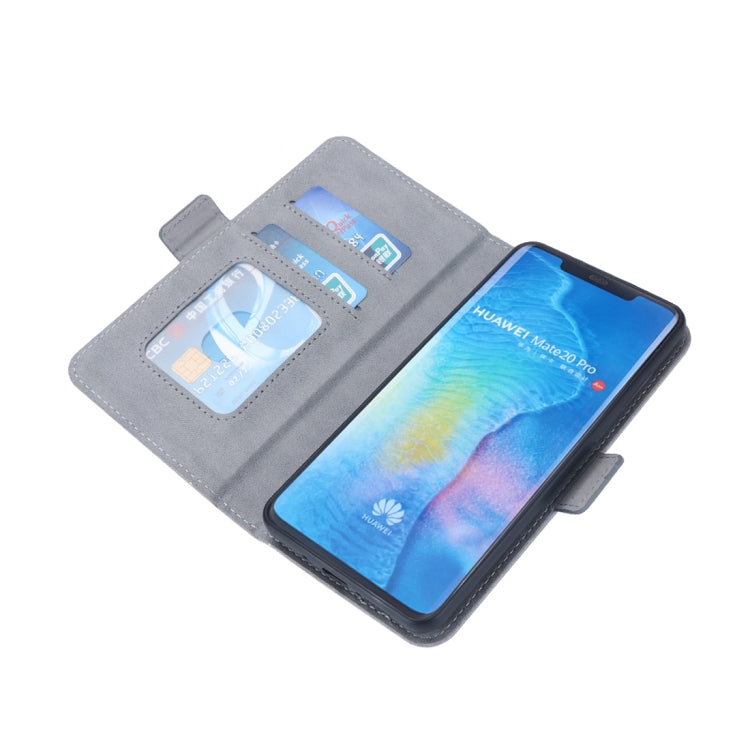 Book Style Business Horizontal Flip Leather Case for Huawei Mate 20 Pro, with Card Slots & Photo Frame & Holder & Wallet
