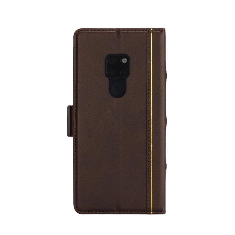 Book Style Business Horizontal Flip Leather Case for Huawei Mate 20, with Card Slots & Photo Frame & Holder & Wallet