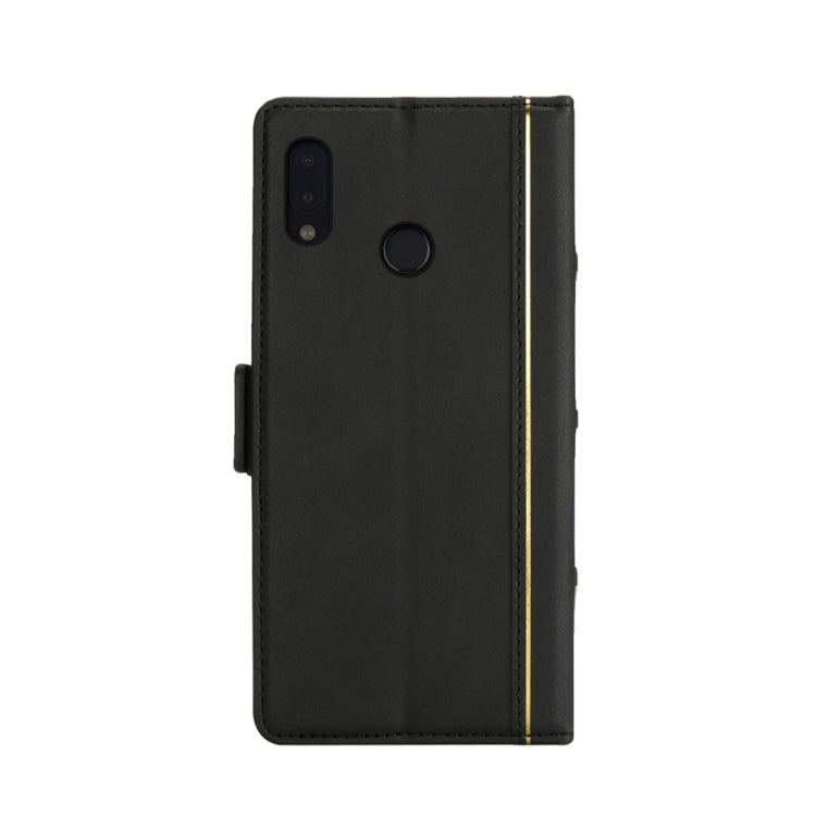 Book Style Business Horizontal Flip Leather Case for Huawei P20 Lite, with Card Slots & Photo Frame & Holder & Wallet