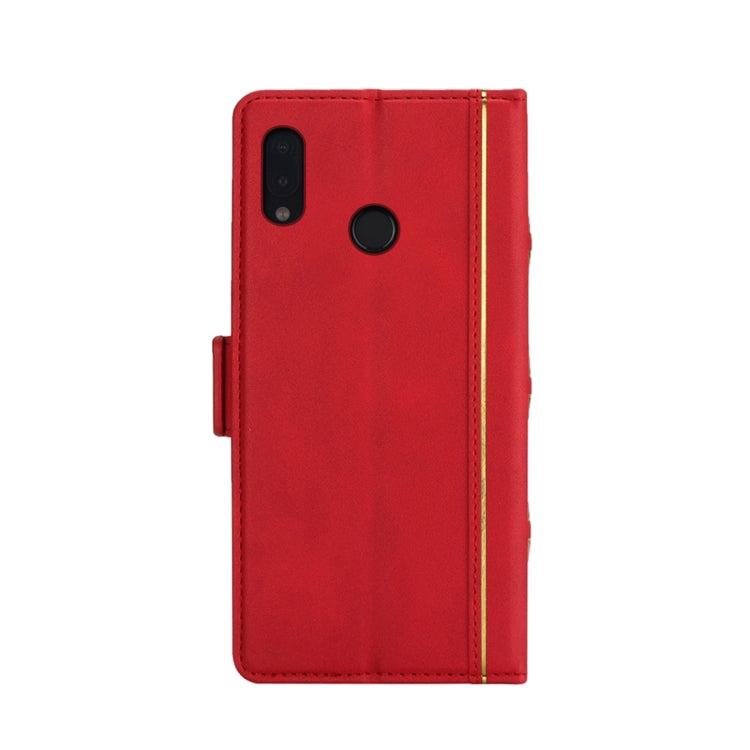 Book Style Business Horizontal Flip Leather Case for Huawei P20 Lite, with Card Slots & Photo Frame & Holder & Wallet