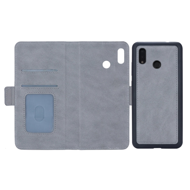 Book Style Business Horizontal Flip Leather Case for Huawei P20 Lite, with Card Slots & Photo Frame & Holder & Wallet