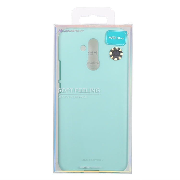 GOOSPERY SOFT FEELING Solid Color Dropproof TPU Protective Case for Huawei Mate 20 Lite