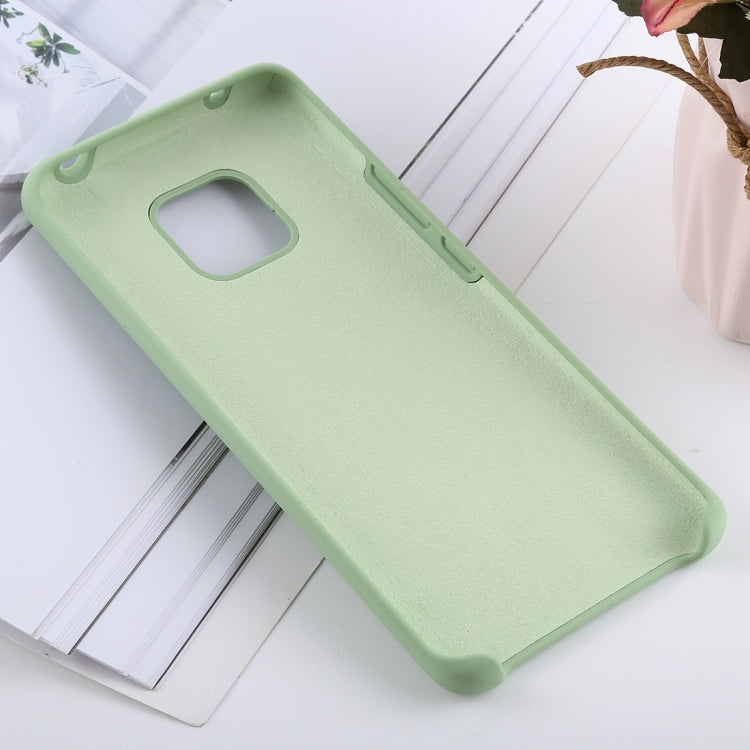 Solid Color Liquid Silicone Shockproof Case for Huawei Mate 20 Pro