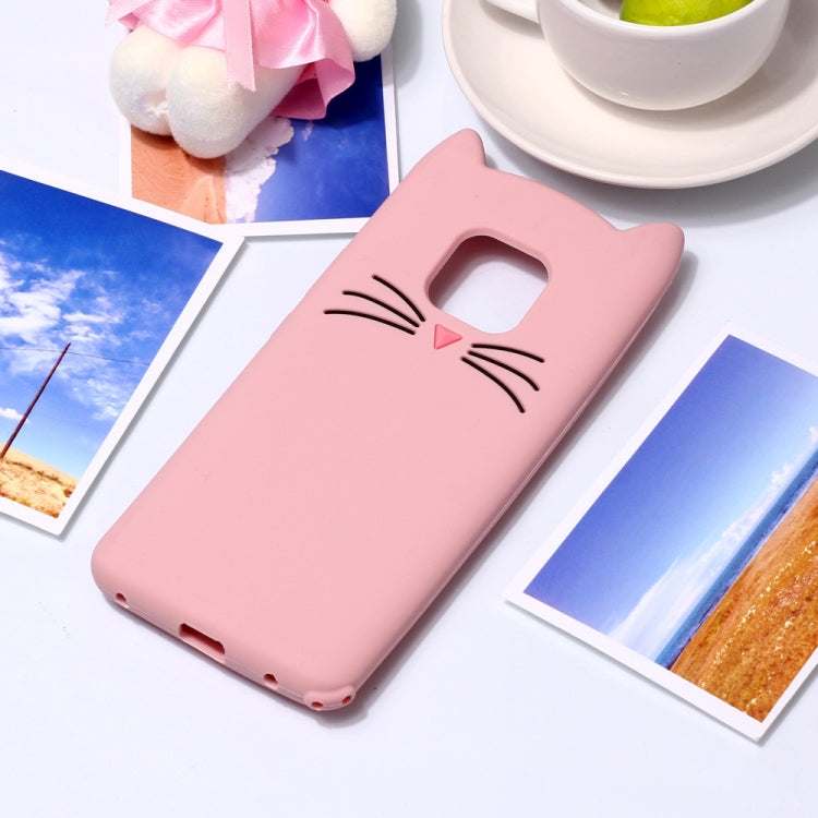 Cat Whiskers Pattern Silicone Protective Case for Huawei Mate 20 Pro