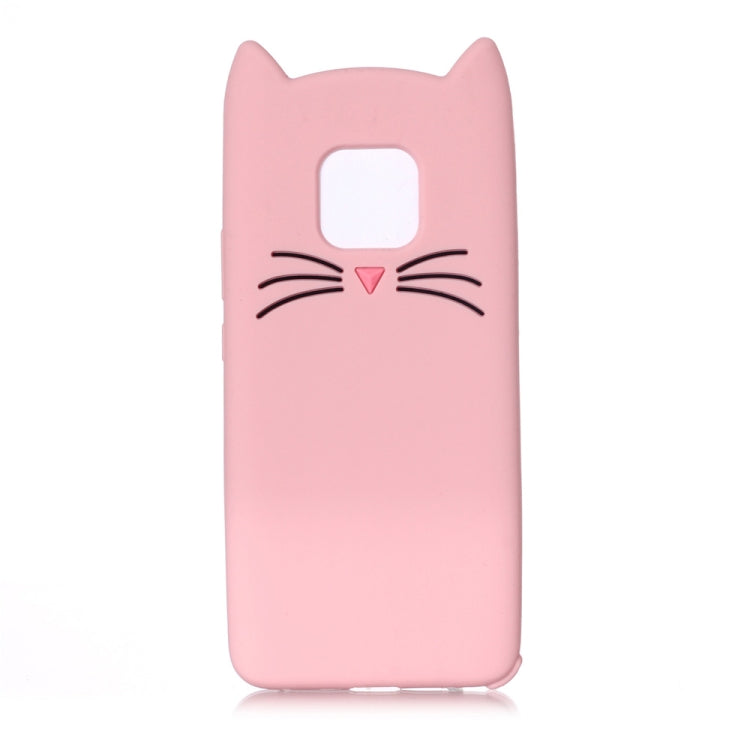Cat Whiskers Pattern Silicone Protective Case for Huawei Mate 20 Pro