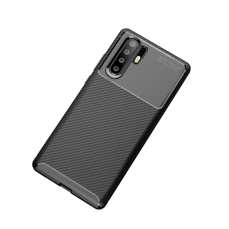 Carbon Fiber Texture Shockproof TPU Case for Huawei P30 Pro