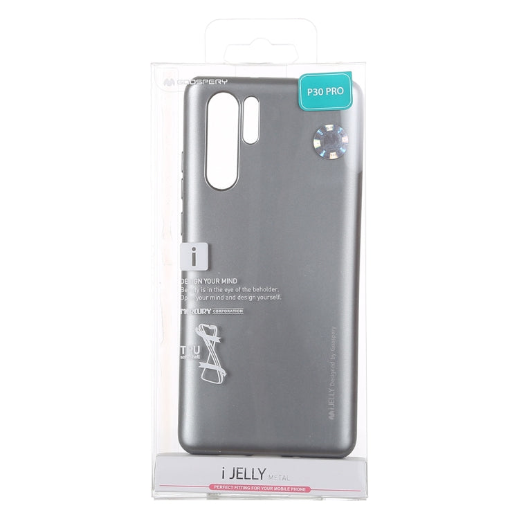 GOOSPERY I JELLY Metal Series Shockproof Soft TPU Case for Huawei P30 Pro