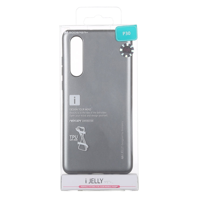 GOOSPERY I JELLY Metal Series Shockproof Soft TPU Case for Huawei P30