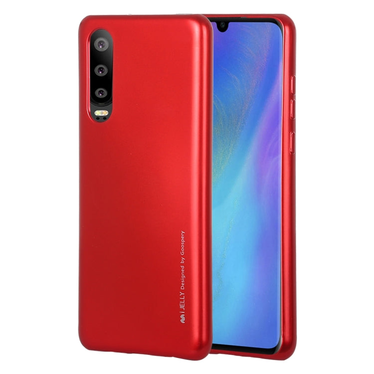 GOOSPERY I JELLY Metal Series Shockproof Soft TPU Case for Huawei P30