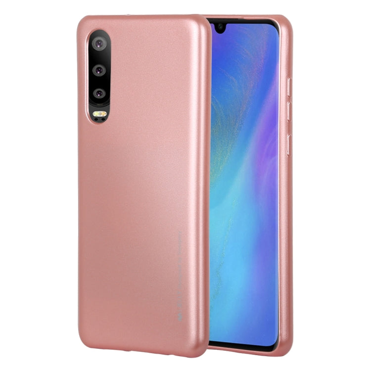 GOOSPERY I JELLY Metal Series Shockproof Soft TPU Case for Huawei P30