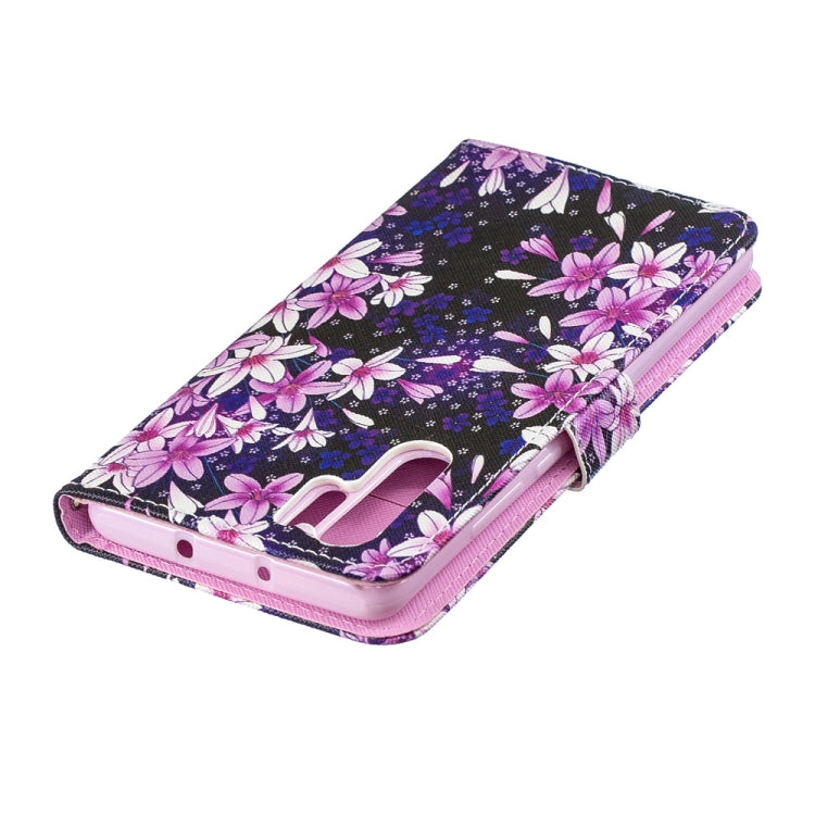 Lily Pattern Horizontal Flip Leather Case for Huawei P30 Pro, with Holder & Card Slots & Wallet