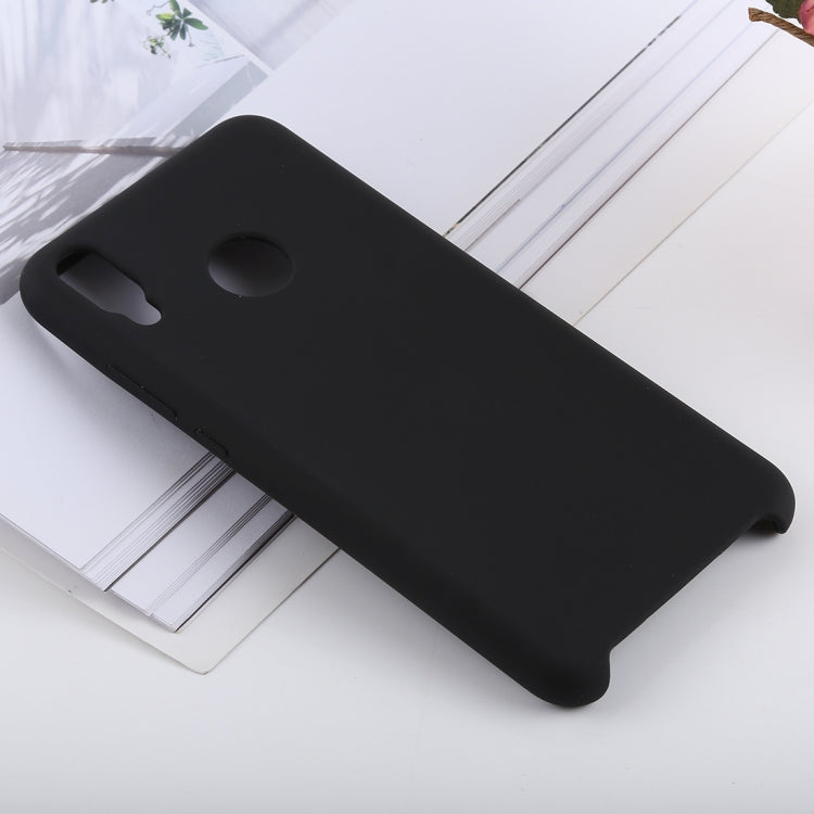 Solid Color Liquid Silicone Shockproof Case for Huawei Honor 8X
