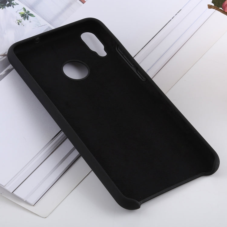Solid Color Liquid Silicone Shockproof Case for Huawei Honor 8X