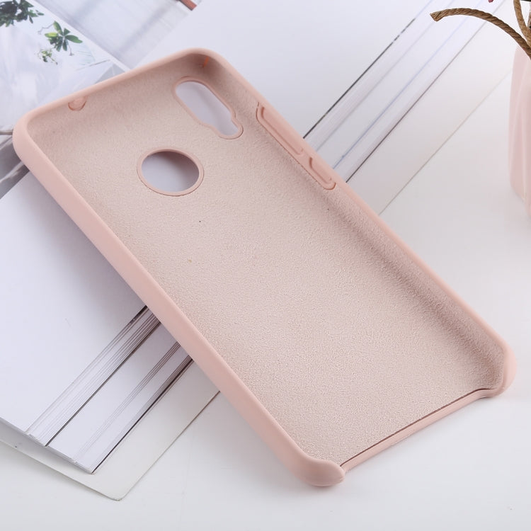 Solid Color Liquid Silicone Shockproof Case for Huawei Honor 8X