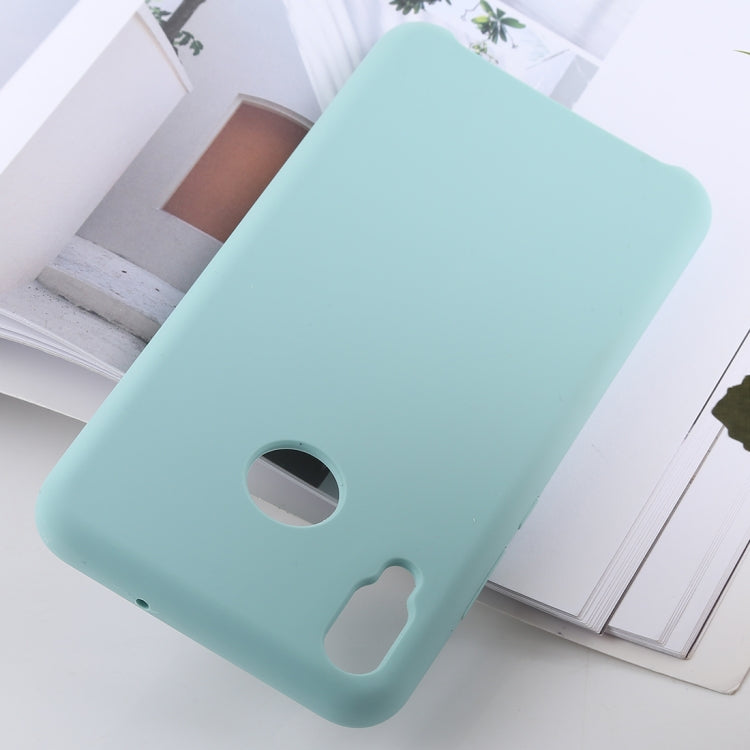 Solid Color Liquid Silicone Shockproof Case for Huawei Honor 8X