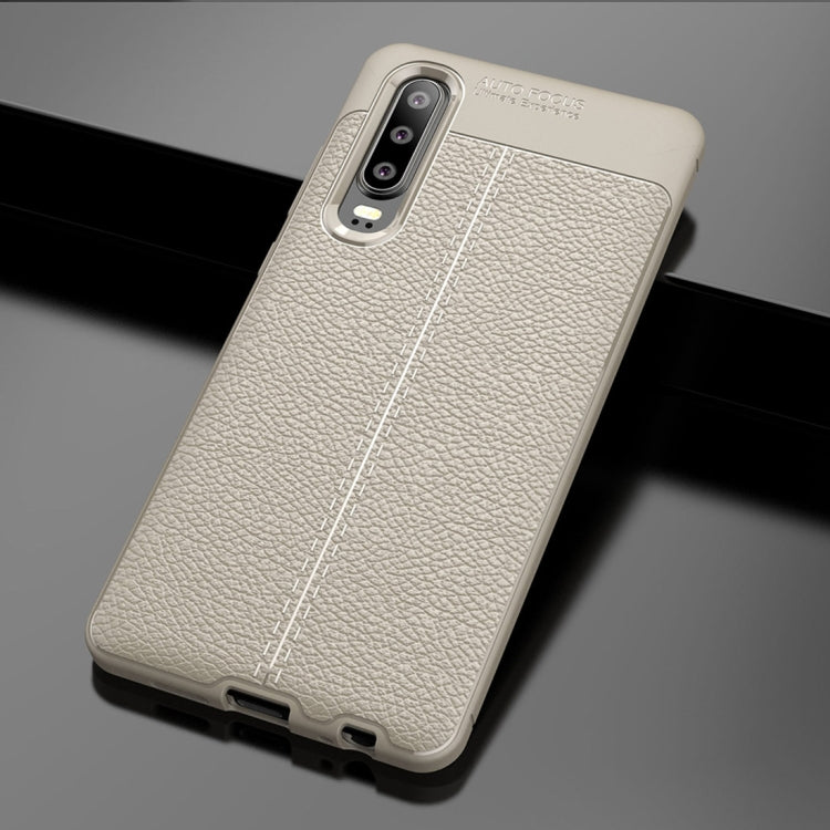 Litchi Texture TPU Shockproof Case for Huawei P30