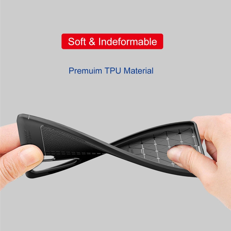 Litchi Texture TPU Shockproof Case for Huawei P30 Pro