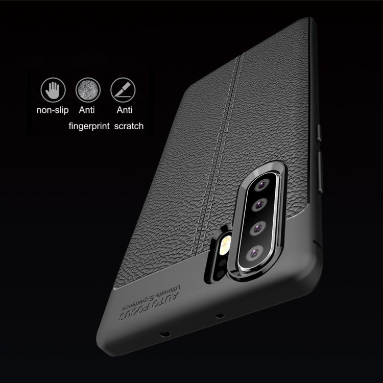 Litchi Texture TPU Shockproof Case for Huawei P30 Pro