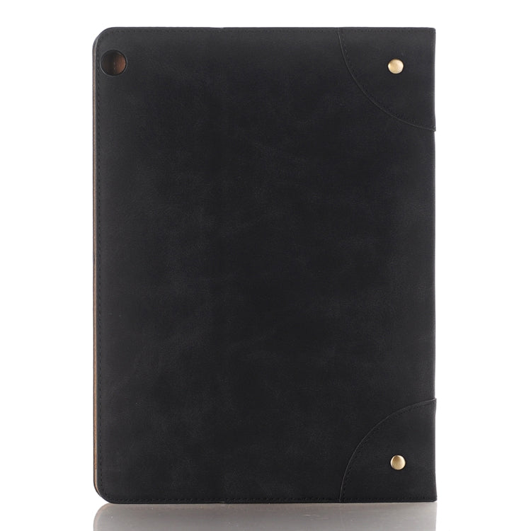 For Huawei MediaPad M3 Lite 10 Vintage Book Style Horizontal Flip Environmental PU Leather Case with Holder & Card Slots & Wallet & Photo Frame