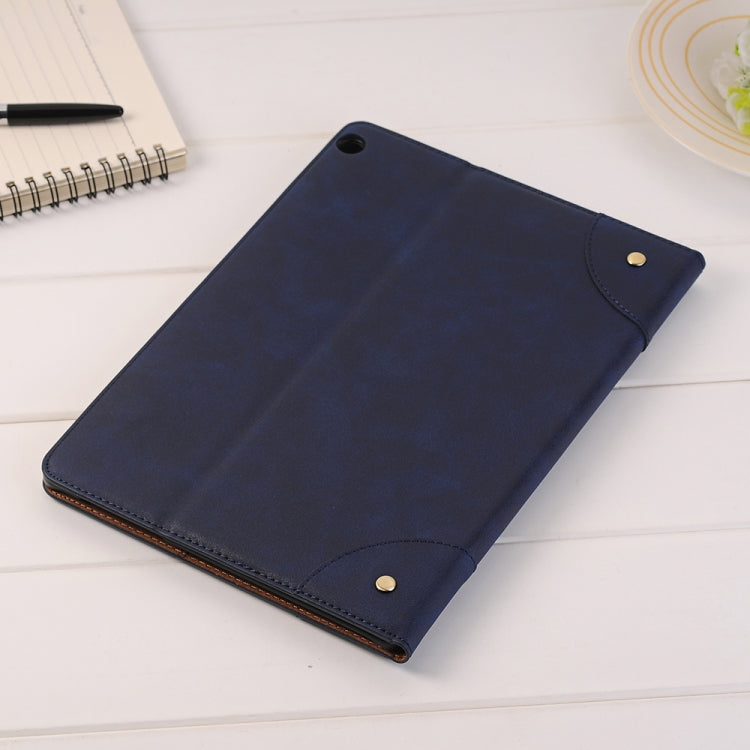 For Huawei MediaPad M3 Lite 10 Vintage Book Style Horizontal Flip Environmental PU Leather Case with Holder & Card Slots & Wallet & Photo Frame