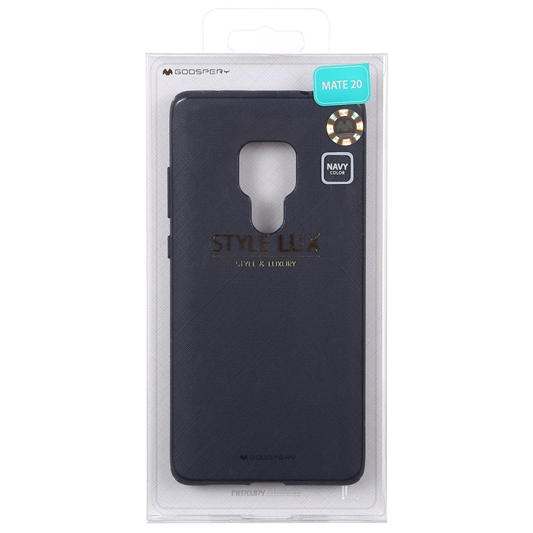GOOSPERY STYLE LUX Series Shockproof Soft TPU Case for Huawei Mate 20