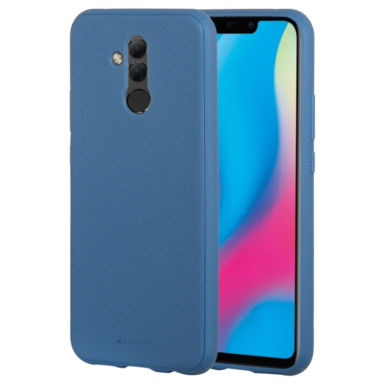 GOOSPERY STYLE LUX Series Shockproof Soft TPU Case for Huawei Mate 20 Lite