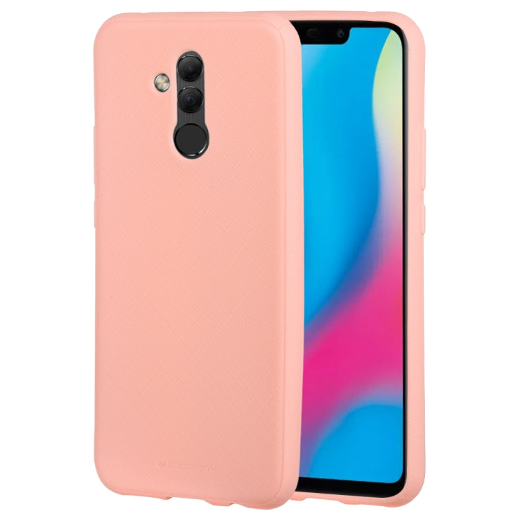 GOOSPERY STYLE LUX Series Shockproof Soft TPU Case for Huawei Mate 20 Lite