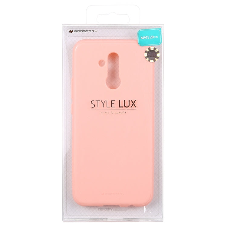 GOOSPERY STYLE LUX Series Shockproof Soft TPU Case for Huawei Mate 20 Lite