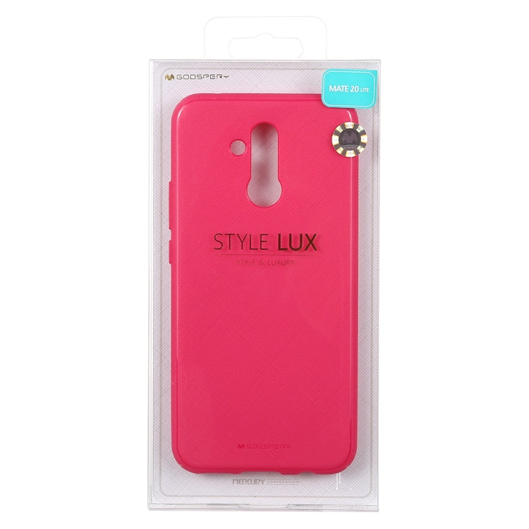 GOOSPERY STYLE LUX Series Shockproof Soft TPU Case for Huawei Mate 20 Lite
