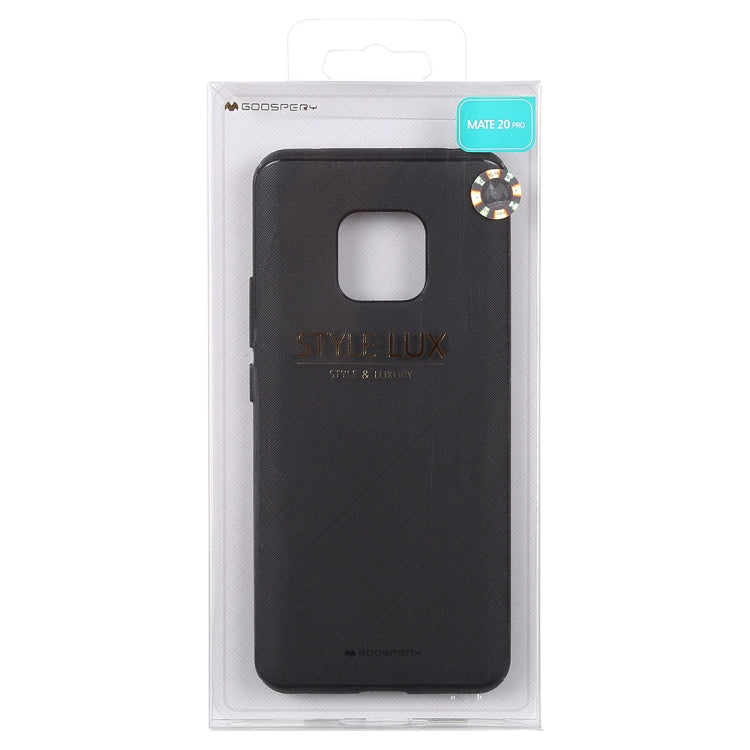 GOOSPERY STYLE LUX Series Shockproof Soft TPU Case for Huawei Mate 20 Pro