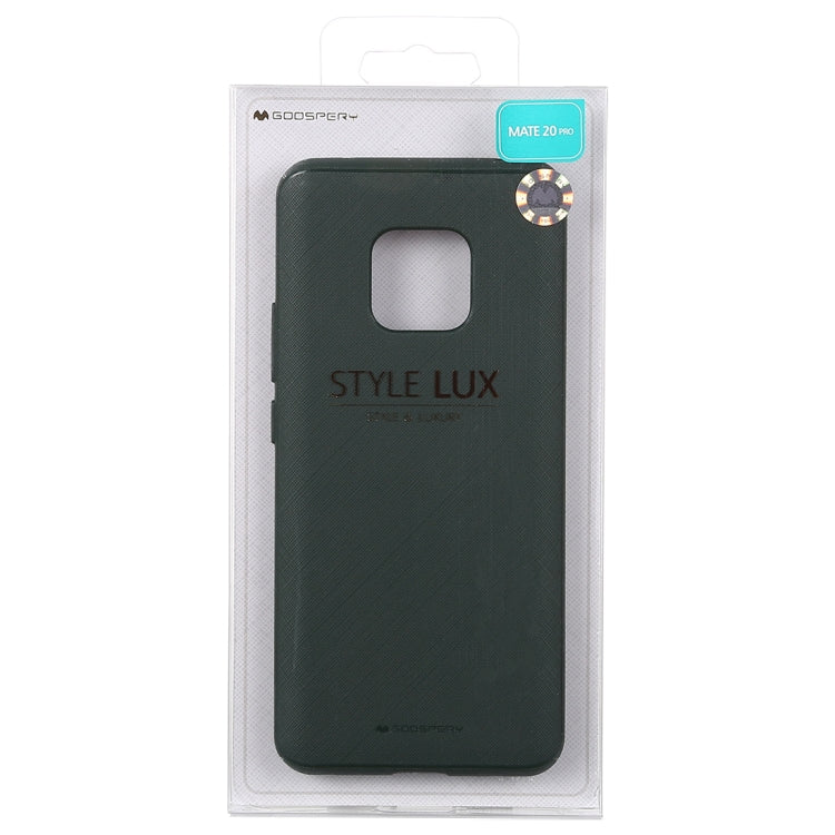 GOOSPERY STYLE LUX Series Shockproof Soft TPU Case for Huawei Mate 20 Pro