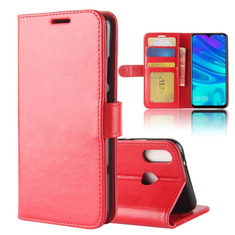 R64 Texture Single Fold Horizontal Flip Leather Case for Huawei P30 Lite, with Holder & Wallet & Card Slots & Photo Frame
