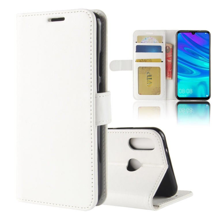 R64 Texture Single Fold Horizontal Flip Leather Case for Huawei P30 Lite, with Holder & Wallet & Card Slots & Photo Frame