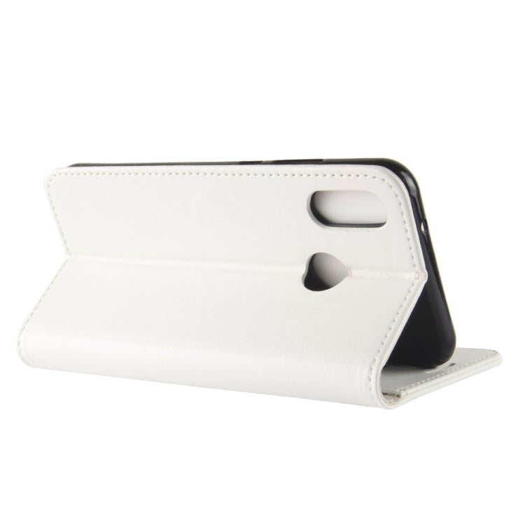 R64 Texture Single Fold Horizontal Flip Leather Case for Huawei Y7 2019 , with Holder & Wallet & Card Slots & Photo Frame