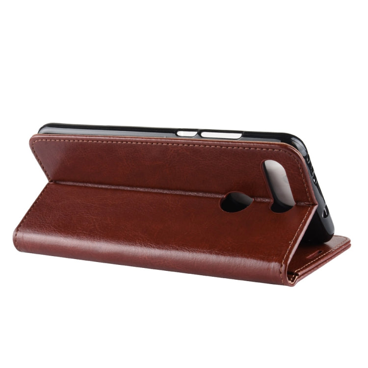 R64 Texture Single Fold Horizontal Flip Leather Case for Huawei Honor View 20, with Holder & Wallet & Card Slots & Photo Frame