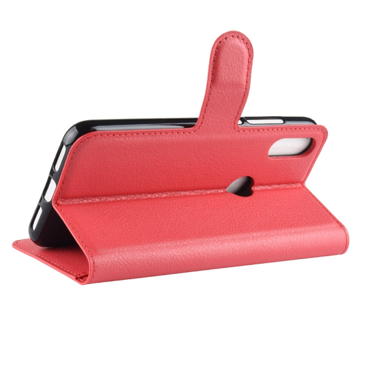 Litchi Texture Horizontal Flip Leather Case for Huawei P30 Lite, with Wallet & Holder & Card Slots