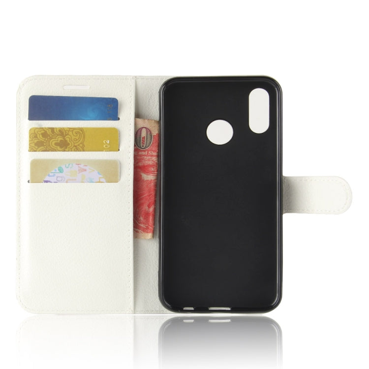 Litchi Texture Horizontal Flip Leather Case for Huawei P30 Lite, with Wallet & Holder & Card Slots