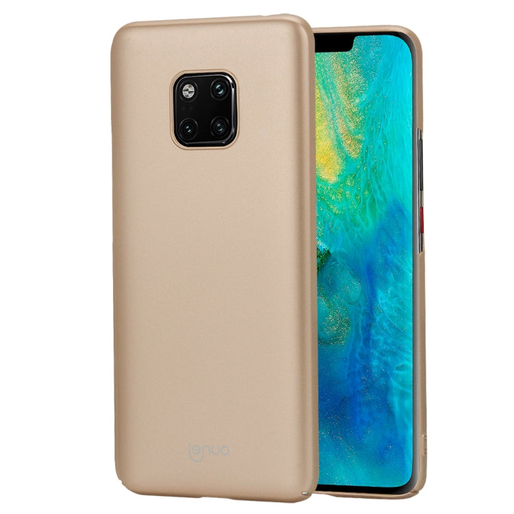 lenuo Leshield Series Ultra-thin PC Case for Huawei Mate 20 Pro (Gold)